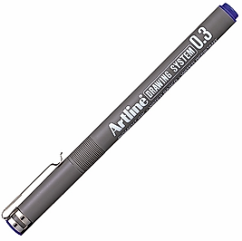 ARTLINE ÇİZİM KALEMİ DRAWING SYSTEM 233 0.3 MAVİ A-EK-233 BLUE