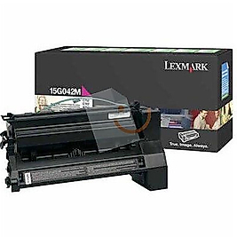 Lexmark 15G042M Magenta Kırmızı Toner C752