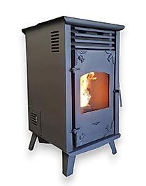 FANLI TAM OTOMATİK PELET SABASI 12 -14  KW MİNİ ŞÖMİNE