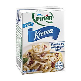 Pınar Krema %18 Yağlı 200 Ml