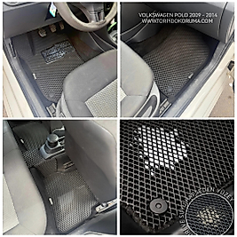 Volkswagen Polo 2009 - 2014 Kasa Akıllı Premium Eva Oto Paspas (Aksesuarlar Fiyata Dahil Değildir)