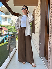 Fistolu Kurvaze Kısa Kimono