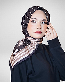 Spring Eşarp Yeni Desen Puantiye Desen