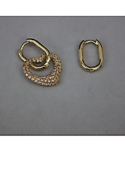 Kalpli Gold Renk Küpe