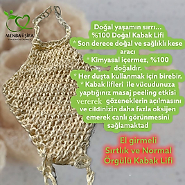 PALMİYE ÖRGÜLÜ KABAK LİFİ