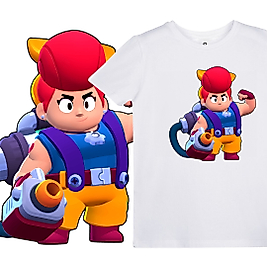 Brawl Stars Baskılı Çocuk Tişört