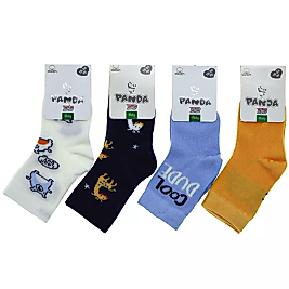 Bebe Panda Çorap 48 Adet