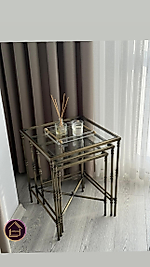 ESKİTME KAPLAMA KARE TORNALI ZİGON ŞEFFAF CAM