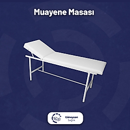 Beyaz Deri Muayne Masası