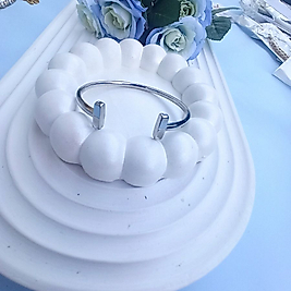 Çelik Tiffany Model Silver Kaplama Bilezik