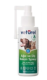 Vetürel ağız ve diş bakım spreyi 100 ml