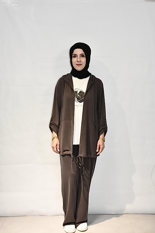 Modal Kahverengi 3'lü Takım