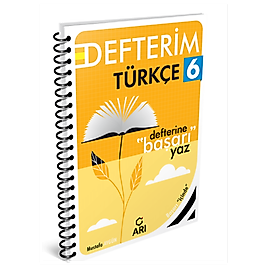 6 Sınıf Türkçemino Türkçe Defterim