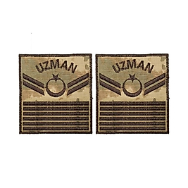 Jandarma Kamuflaj VI Kademeli Uzman Çavuş Nakışlı - Kol