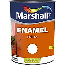 marshall enamel sentetik boya siyah 0.75 lt