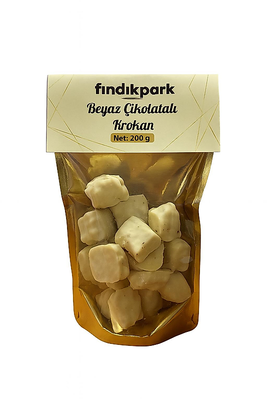 Beyaz Çikolatalı Krokan [200g]