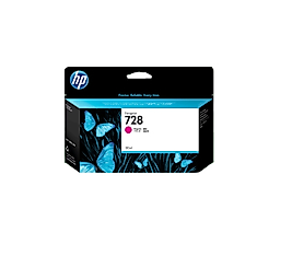 HP 728 130-ml Magenta DesignJet Ink Cartridge