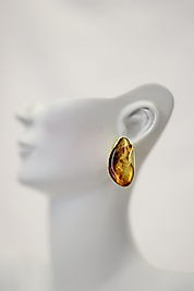 Kahverangi Zara Model Küpe