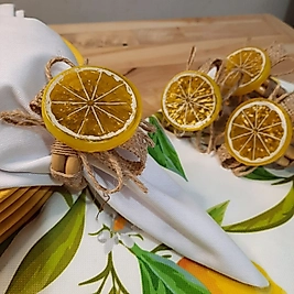 Limonlu Peçete Halkası