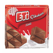 Eti Sütlü Kare Çikolata 65 G