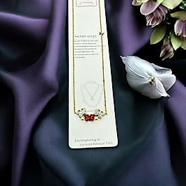 Çelik kolye gold zincir 45 cm
