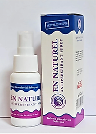 En Naturel El, Ayak, Koltuk Altı Terleme Ve Ter Kokusu Önleyici Sprey Deodorant
