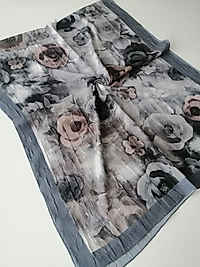 BAMBU KRAŞ DESENLİ ŞAL