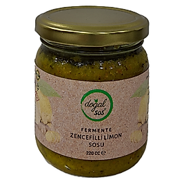 Fermente Zencefilli Limon Sosu