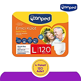 Canped Emici Külot Büyük (L) 120 Adet