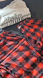 Çift Kombini Kral - Kraliçe  Pamuklu Pijama Takımı