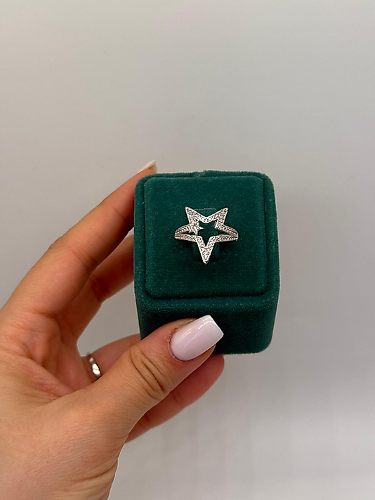 Xuping Yıldız Taşlı Yüzük