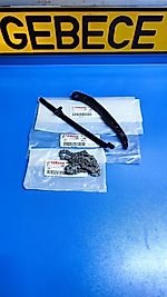 YAMAHA T115 EKSANTRİK ZİNCİR VE PALETLERİ ORJ 2016-2017