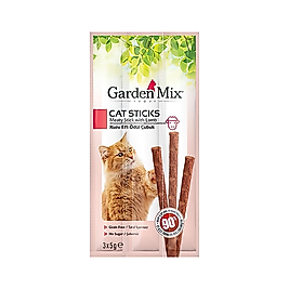 Garden Mix Kuzu Etli Kedi Ödül Çubuğu (3 x 5 g)