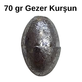 70 Gr Gezer kurşun
