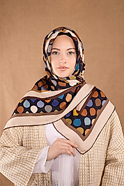 DESENLİ FLOSSY SİLK EŞARP