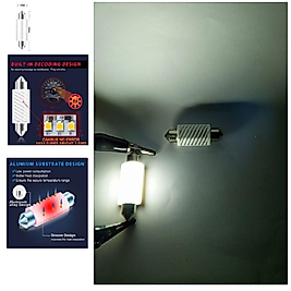 .QUALITY. (2XADET) 1 SET LED SOFİT AMPUL FROSTED 39MM CANBUS BEYAZ