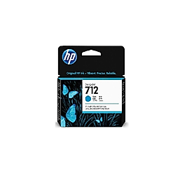 HP 712 29-ml Cyan DesignJet Ink Cartridge