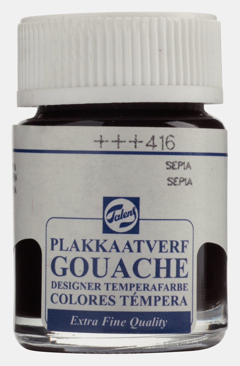 Talens Guaj Boya 16 ML 416 - Sepia