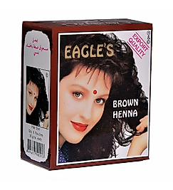 Fırsat Kapısı Eagle's Orijinal Hint Kınası Kına Saç Kınası Boyası Kahverengi - Brown Henna