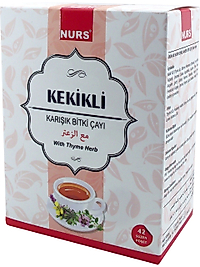 KEKİKLİ ÇAY 42 Lİ KARIŞIK BİTKİ SÜZEN POŞET
