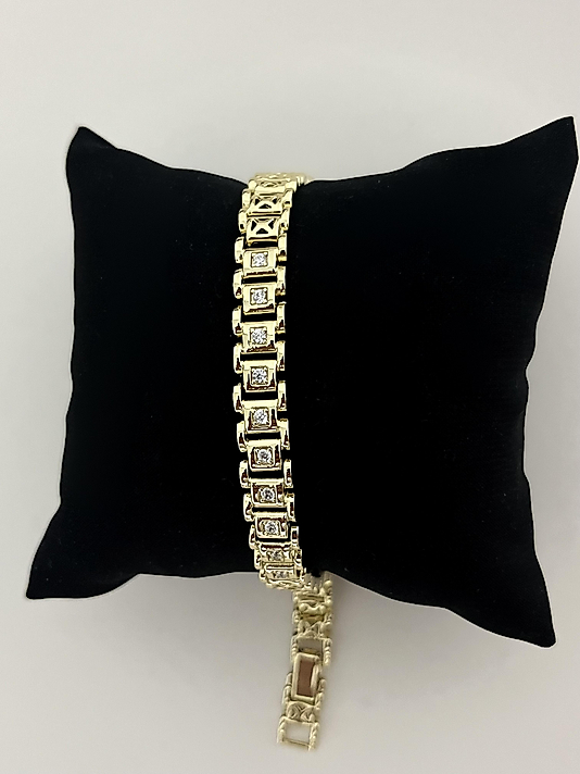 Xuping Gold Taşlı Bileklik