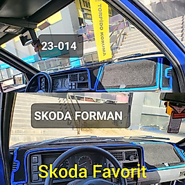 Skoda Forman Konsol Torpido 3D Koruma