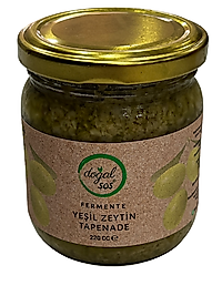 Fermente Yeşil Zeytin Tapenade