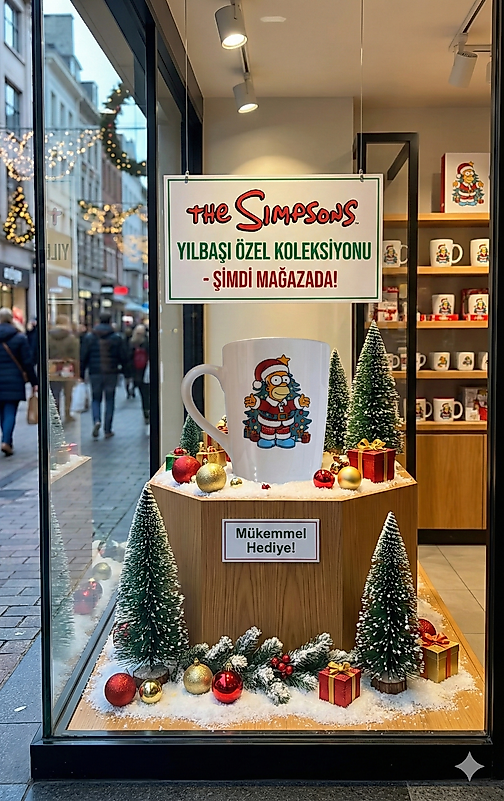 Simpson Noel Baba Yeni yıl Kupası