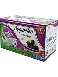 BÖĞÜRTLEN MEYVE ÇAYI 20 Lİ SÜZEN POŞET