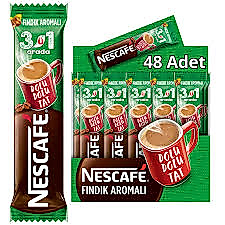 NESKAFE 48Lİ KUTU 3+1 FINDIKLI