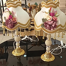Abajur Çiftli Gold