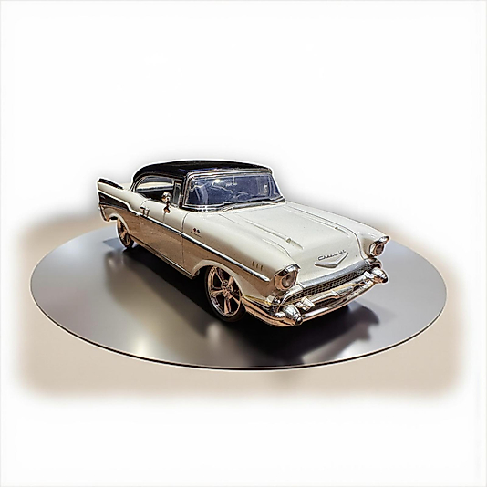 FREFLY 1957 Chevrolet Bel Air 1/16 Beyaz 28 cm Model Araba