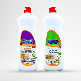 BIOZENITH 2'Lİ FIRSAT PAKETİ (YAĞ SÖKÜCÜ JEL + BULAŞIK SABUNU)
