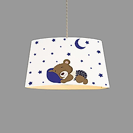 Minibabyroom Uyuyan Ayıcık Temalı Çocuk Odası Sarkıt Avize